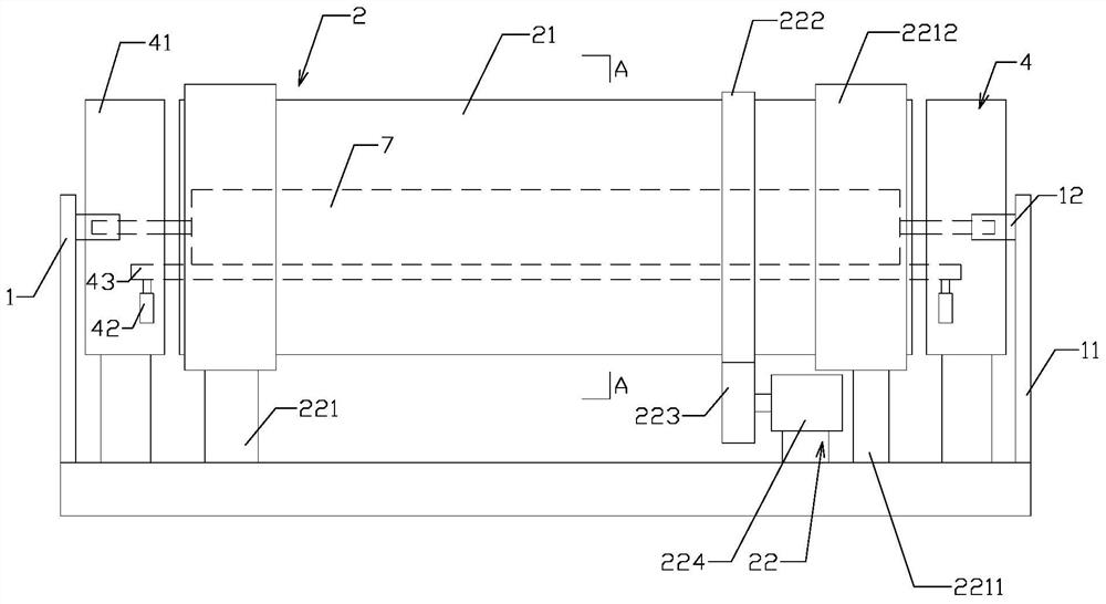 Tool for coating high-speed roller with stainless steel