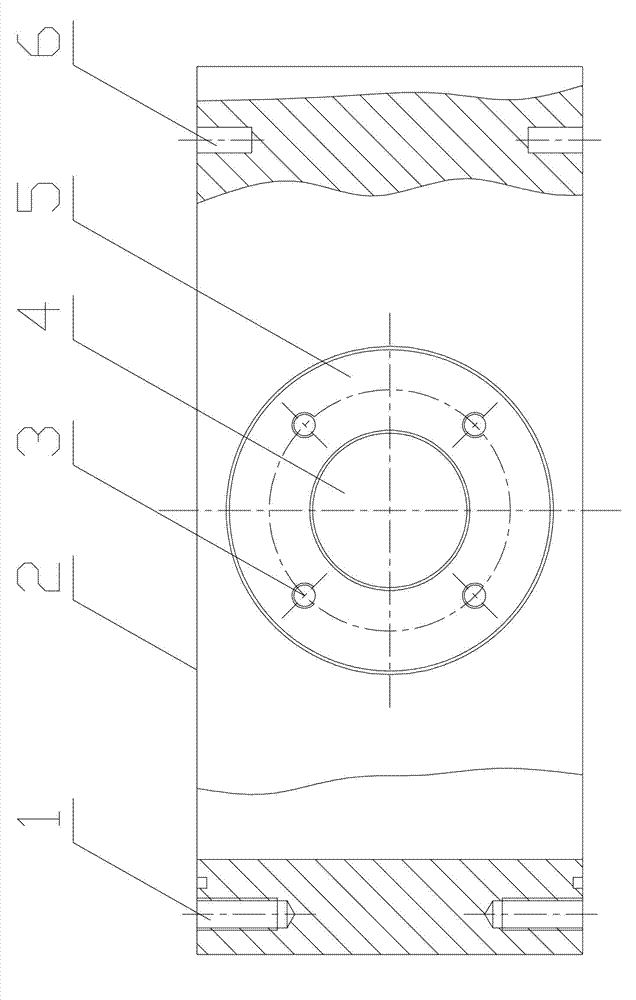 Cylinder base of pneumatic motor