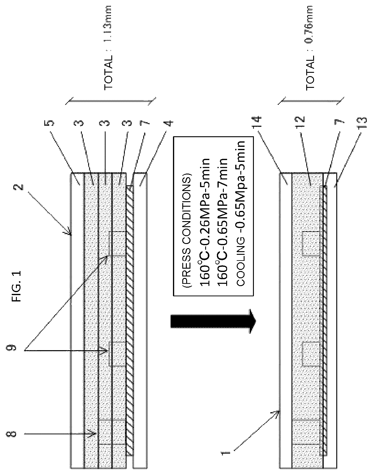 Resin card medium and manufacturing method therefor