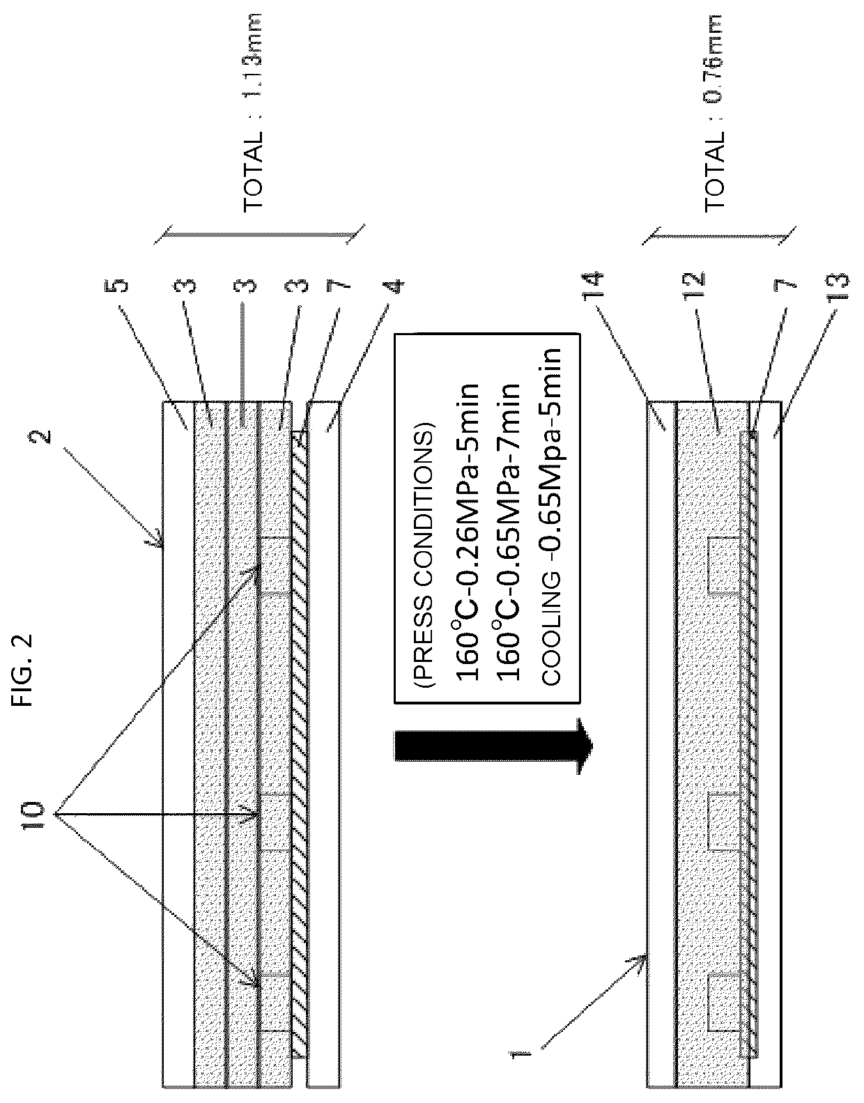 Resin card medium and manufacturing method therefor