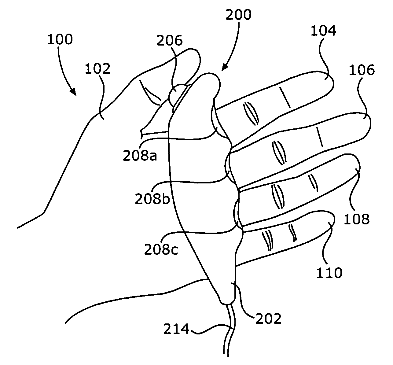 Hand-held computer control device
