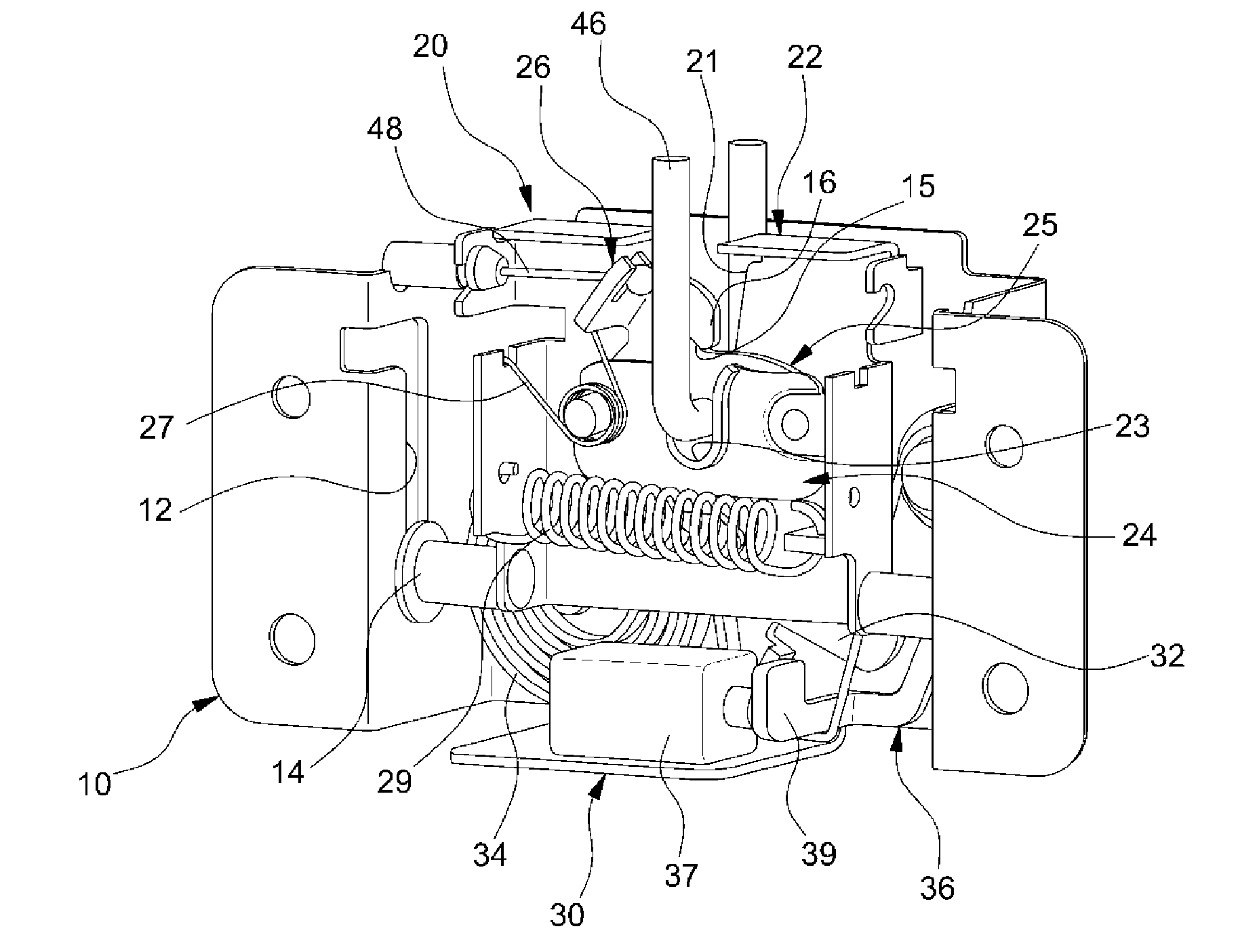 Active hood apparatus for vehicle