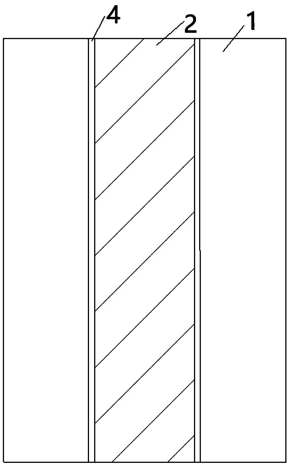 Transparent silver-black three-color multifunctional composite mulching film and manufacturing method thereof