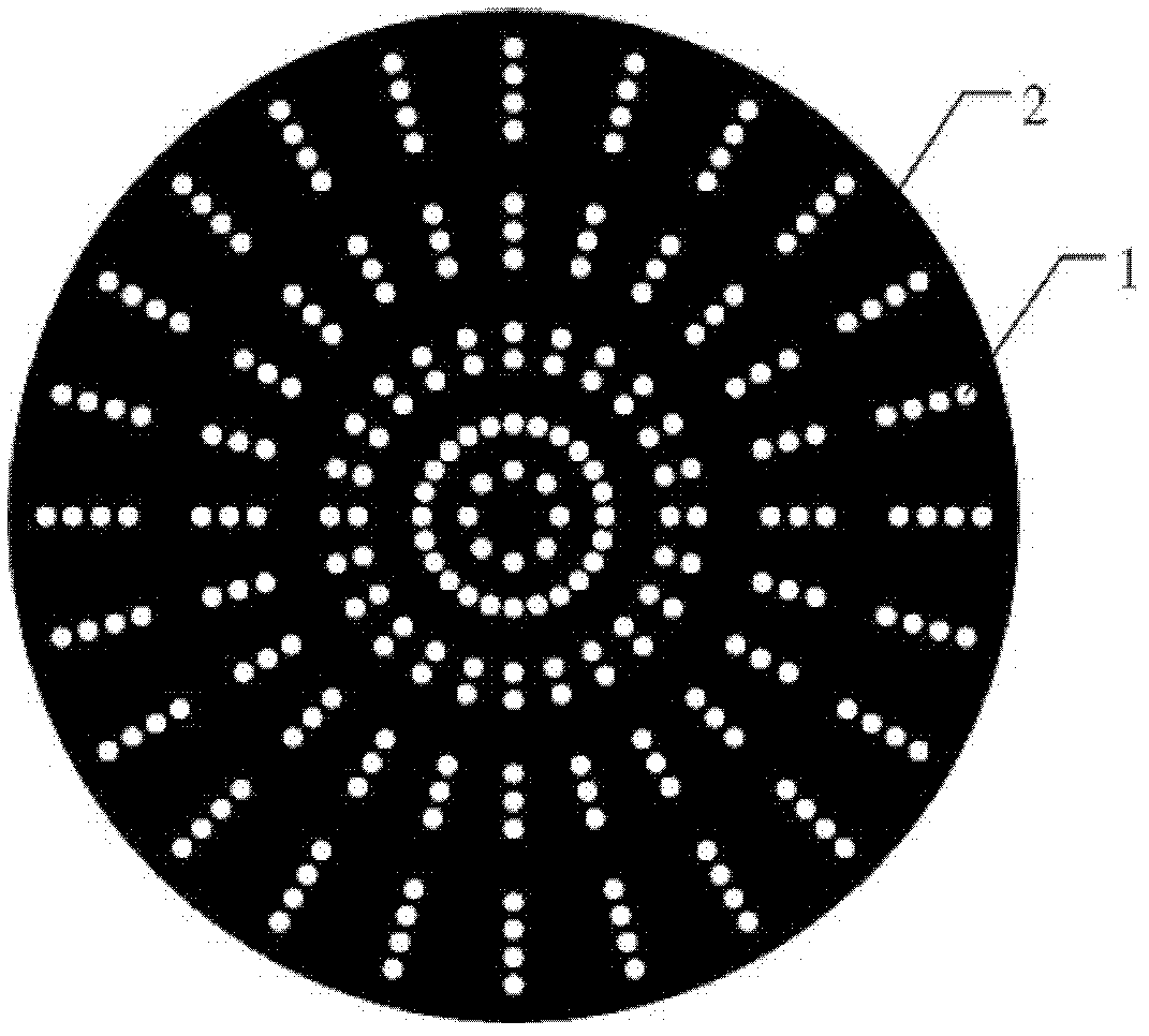 Manufacture method of high resolution super diffraction focusing structure lens