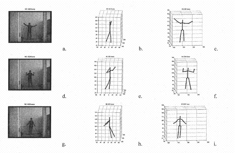 Three-dimensional human body motion tracking method based on quantum immune clone algorithm