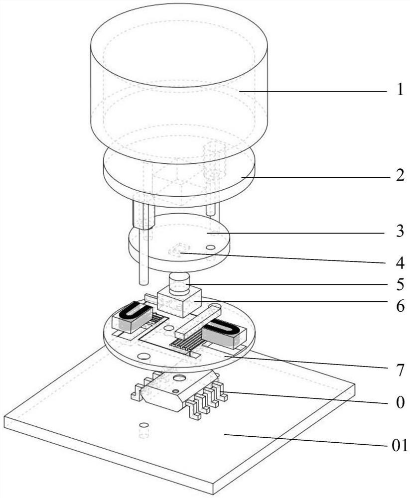 Integrated information self-destruction energetic microsystem with isolation security system and implementation method