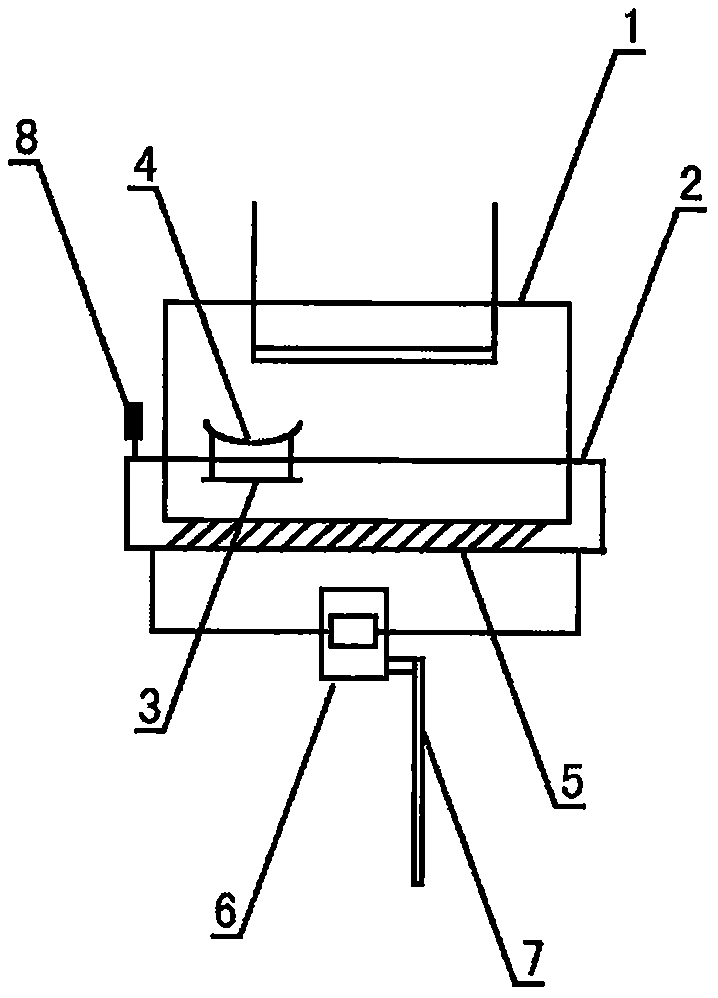 Fine adjusting structure for pushing workpiece of opening grinding machine