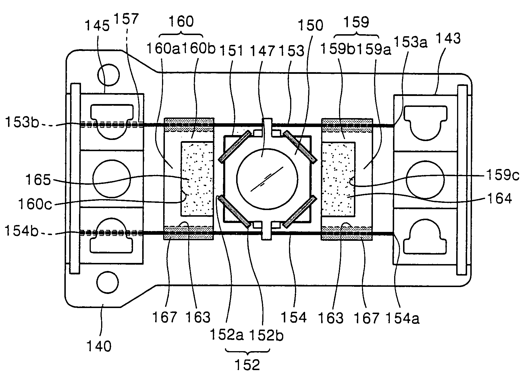 Optical pickup actuator with improved damping effect with end of suspension wire movably inserted into groove of wire holder