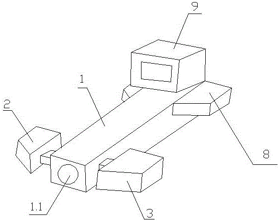 Long-distance laser interference scale and measuring method