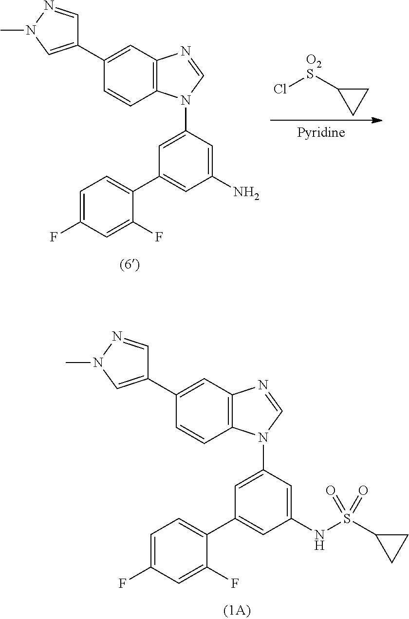 Process for the preparation of a sulfonamide structured kinase inhibitor