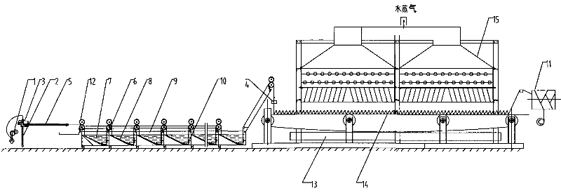 Continuous spinning process for viscose coarse denier flat filament