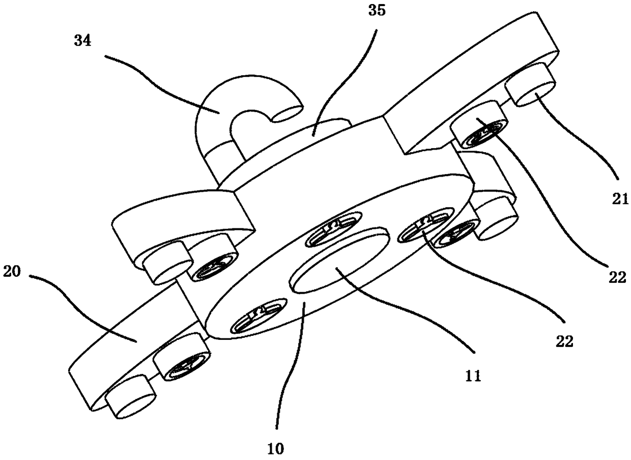 Escape soft robot capable of running by sticking to wall