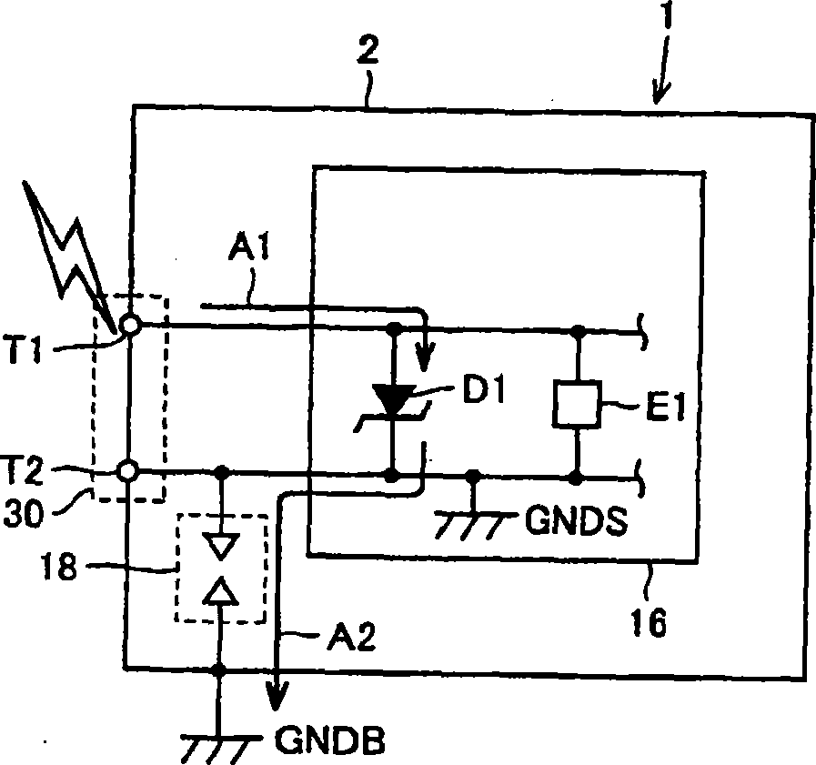 Onboard electronic device and vehicle mounting the same