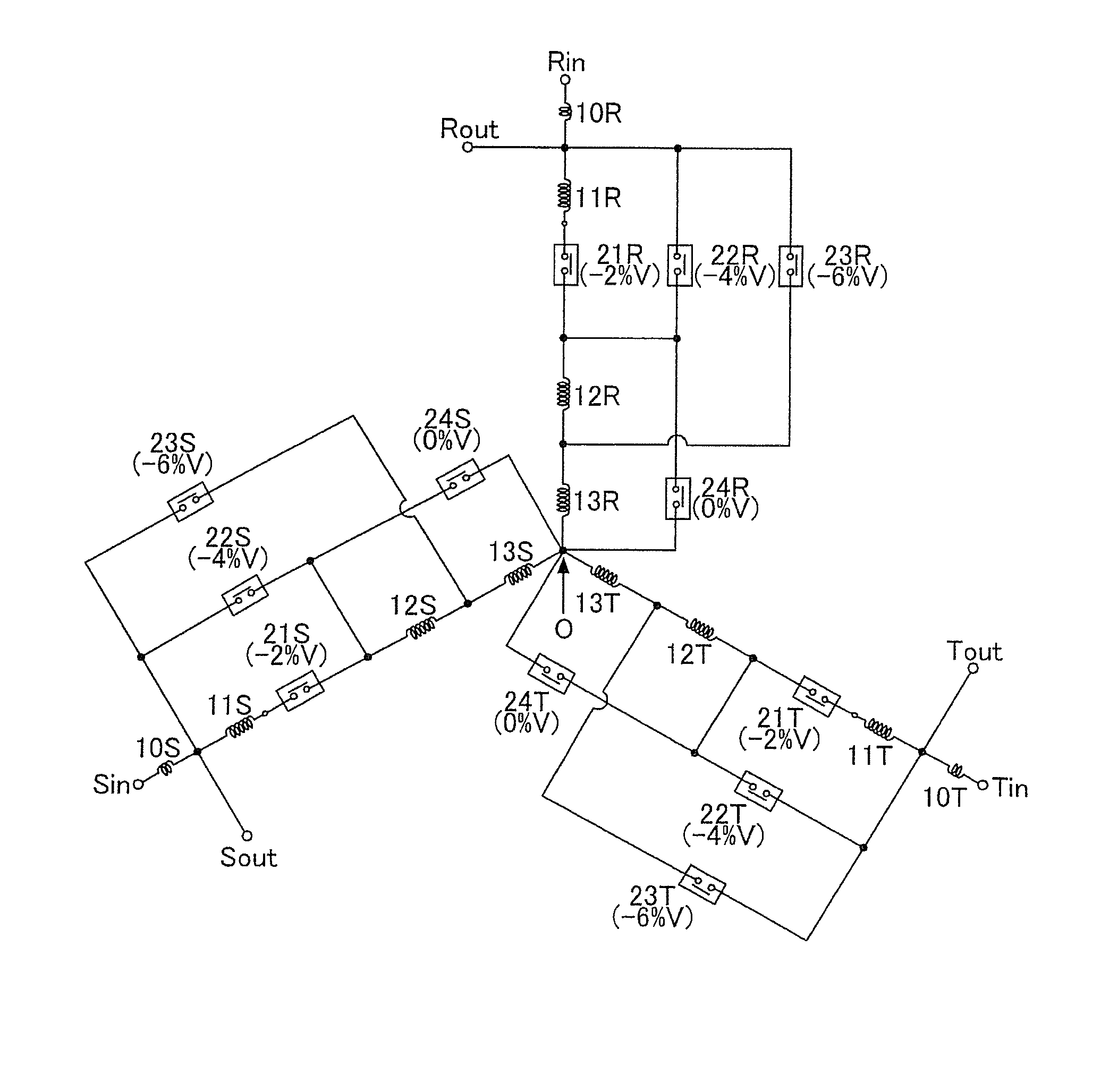 Transforming apparatus for automatically adjusting three-phase power supply voltage