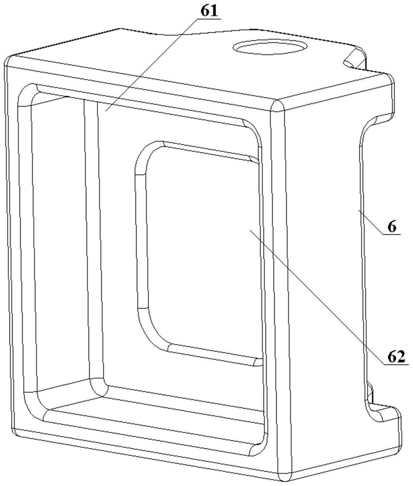 Suspension secondary limit device, suspension limit structure and oil-gas suspension