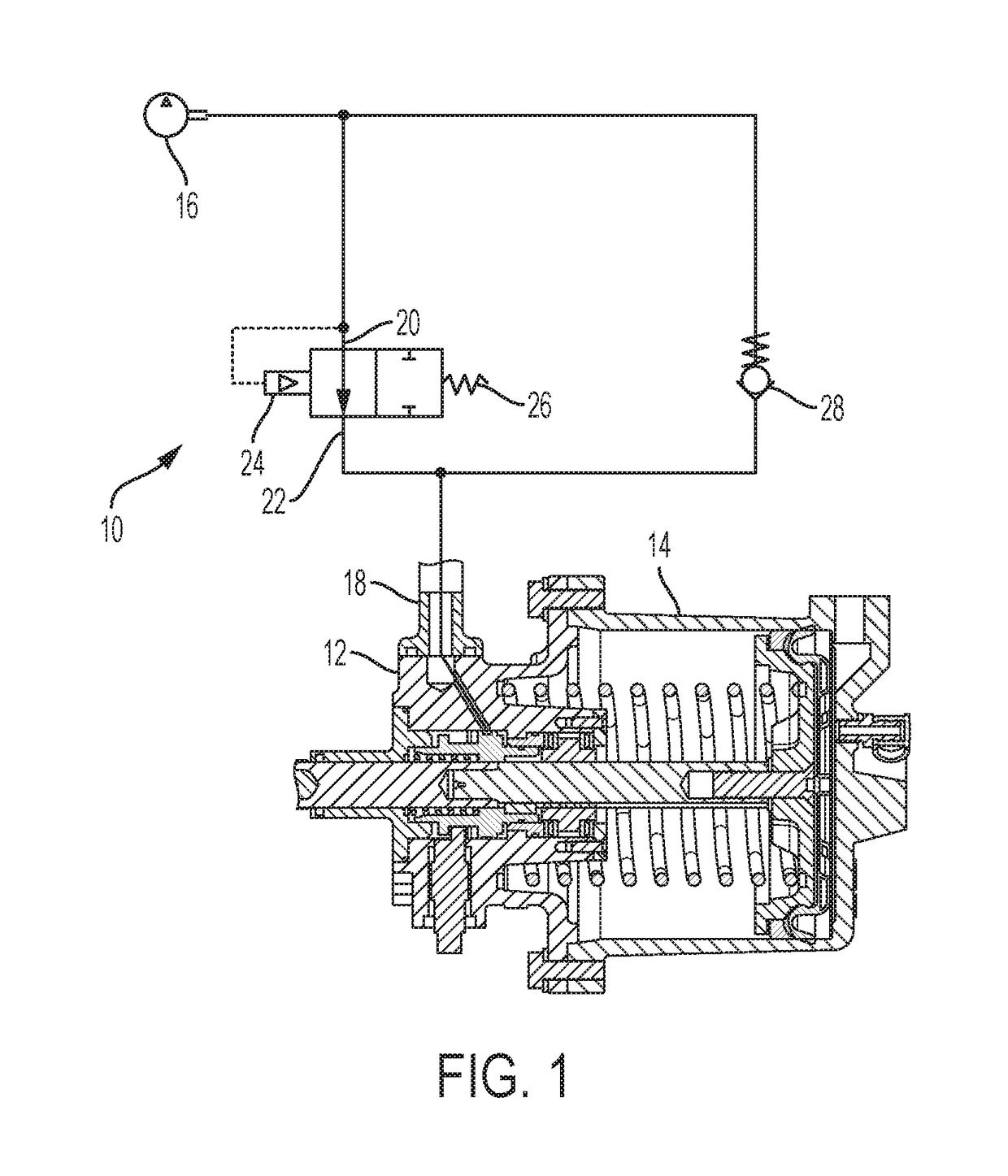Control system for automatic parking brake of rail vehicle