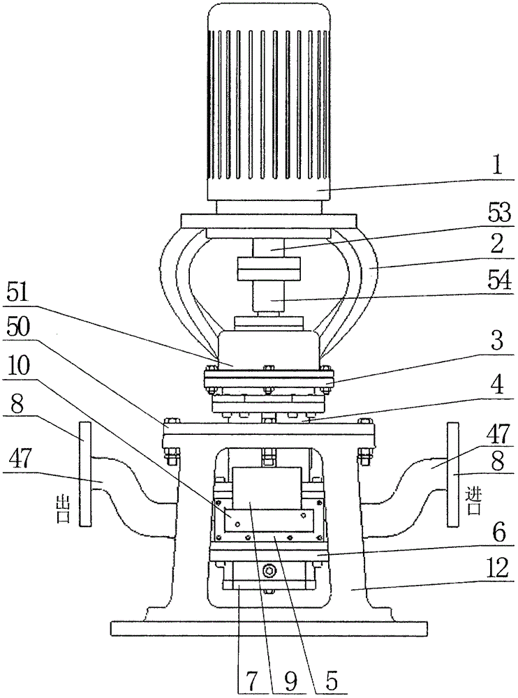 Vertical anti-freezing self-priming piston pump