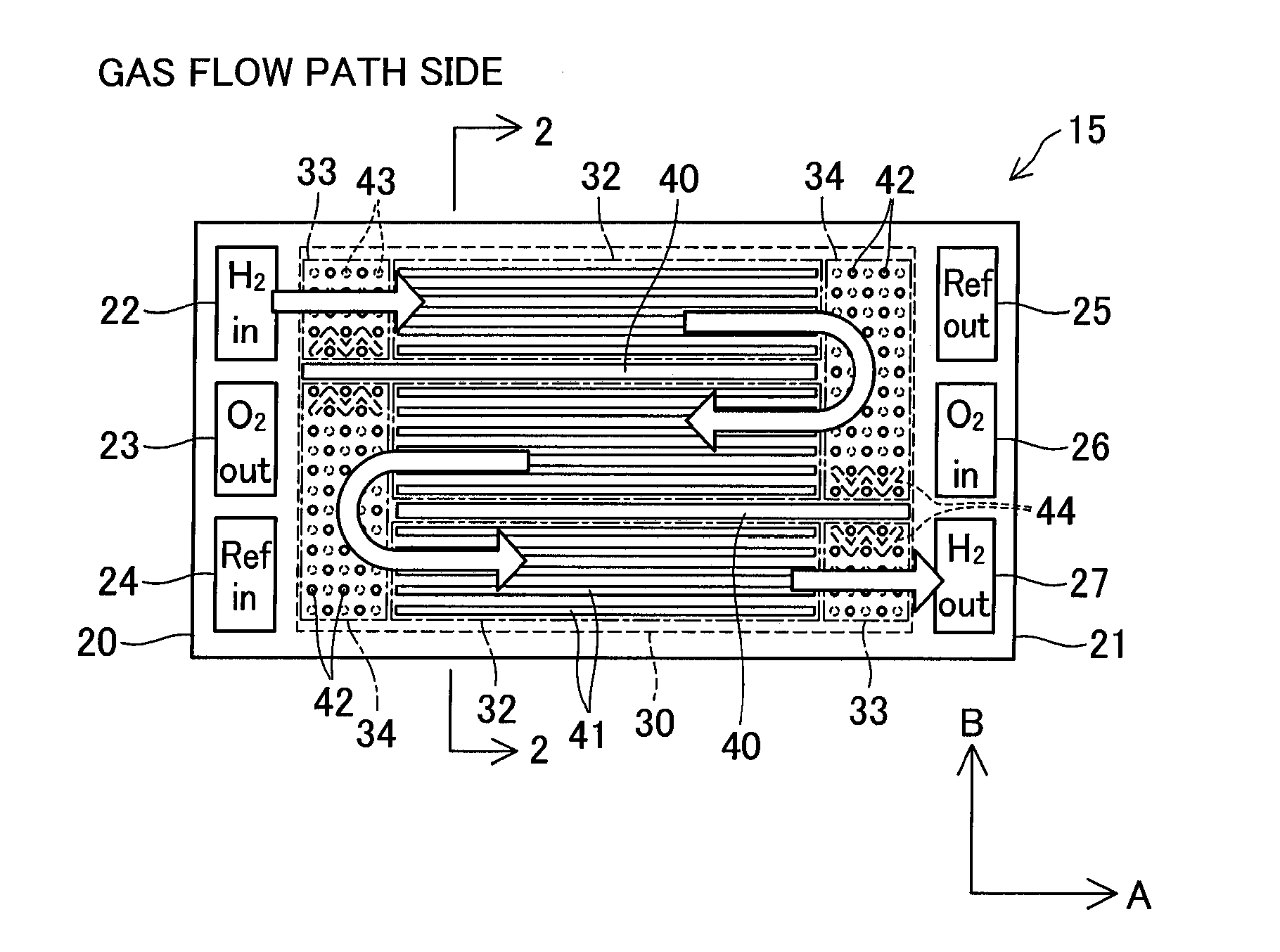 Separator for fuel cell and fuel cell