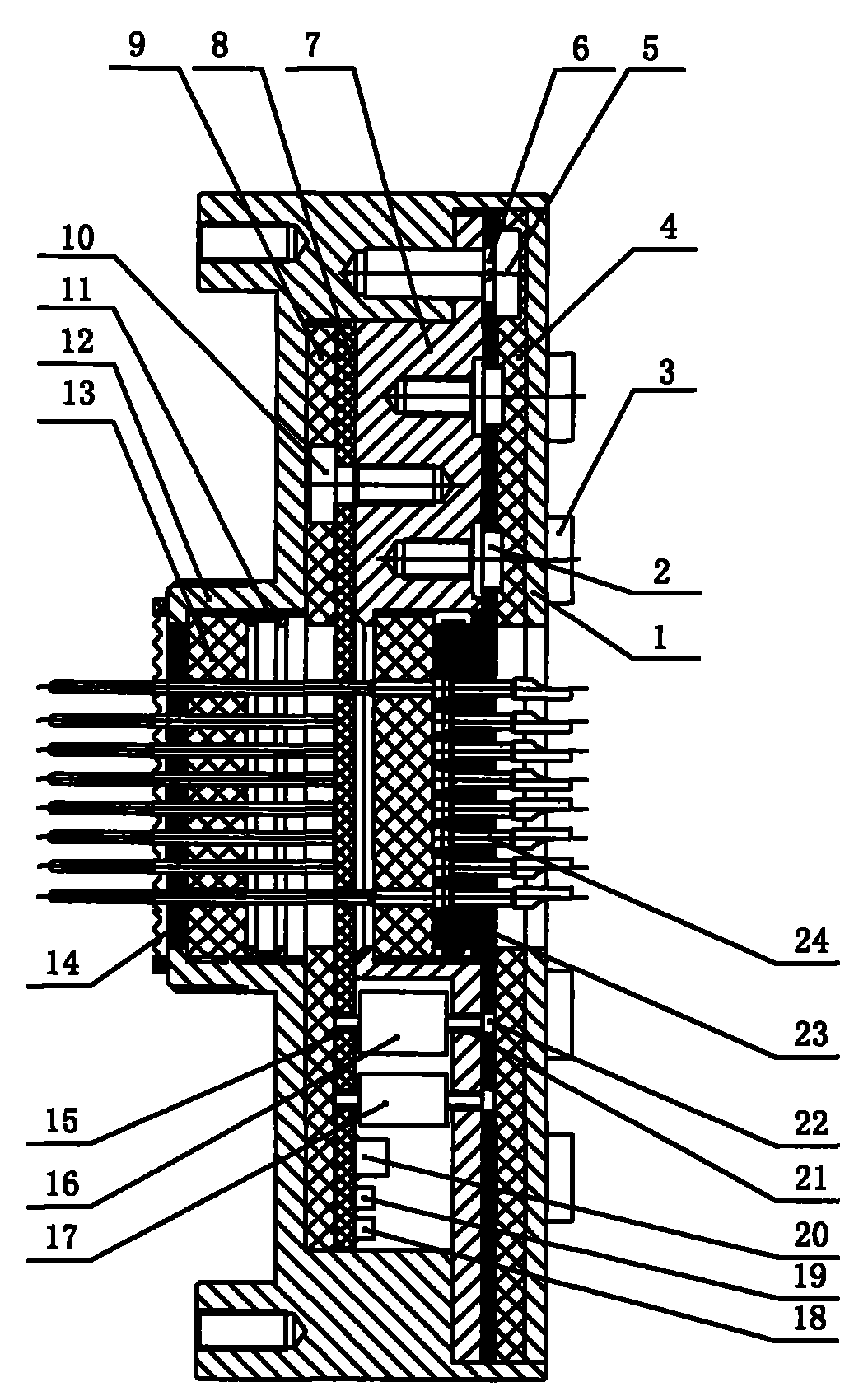 Anti-surge voltage electric connector socket