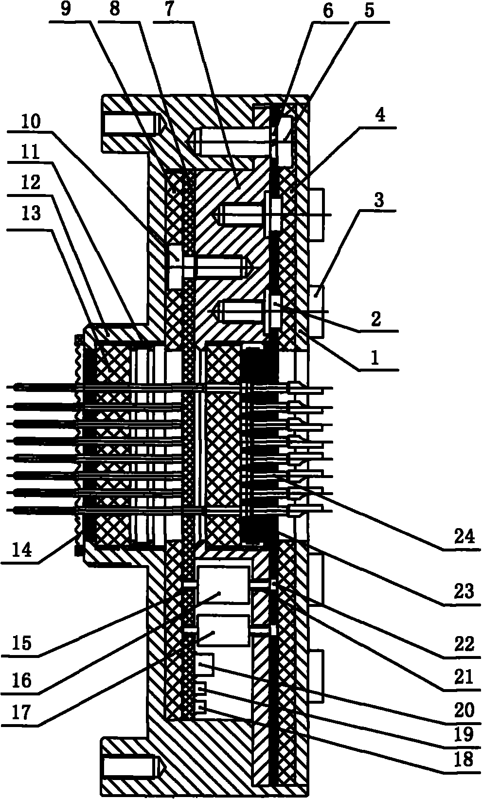 Anti-surge voltage electric connector socket