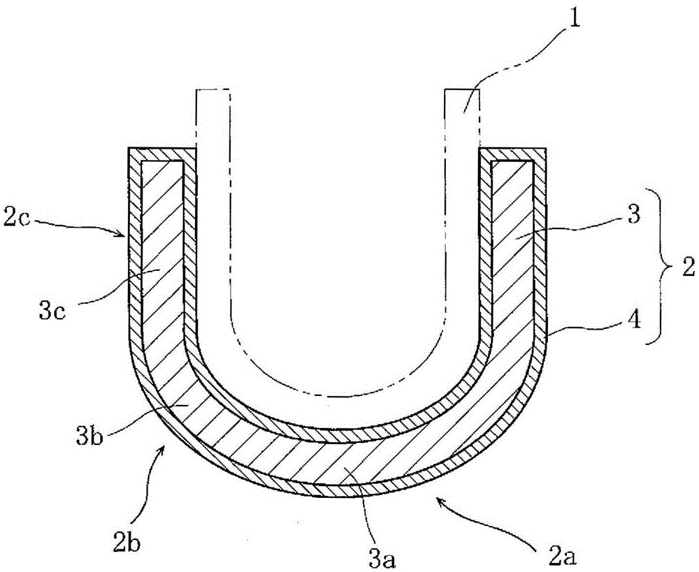 Graphite crucible for single crystal pulling device and manufacturing method thereof