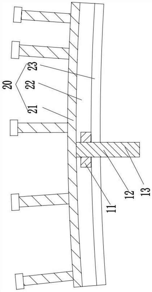 Quick and accurate positioning device and method for mounting a channel on trolley