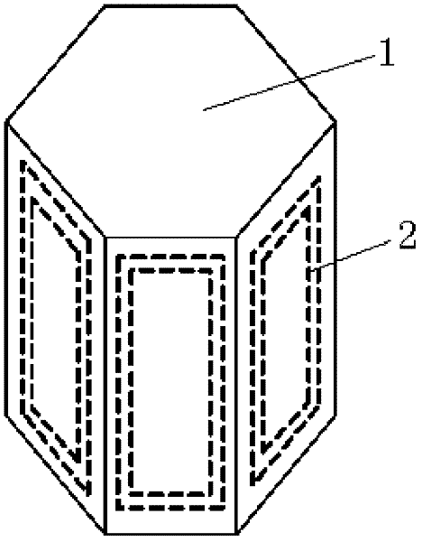 Directional transient electromagnetic device in drill hole and measurement method thereof
