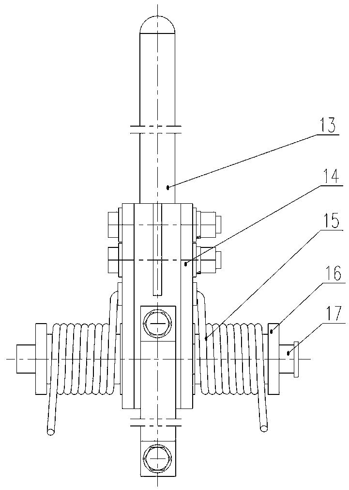 DC isolating switch and its harmonic current breaking device