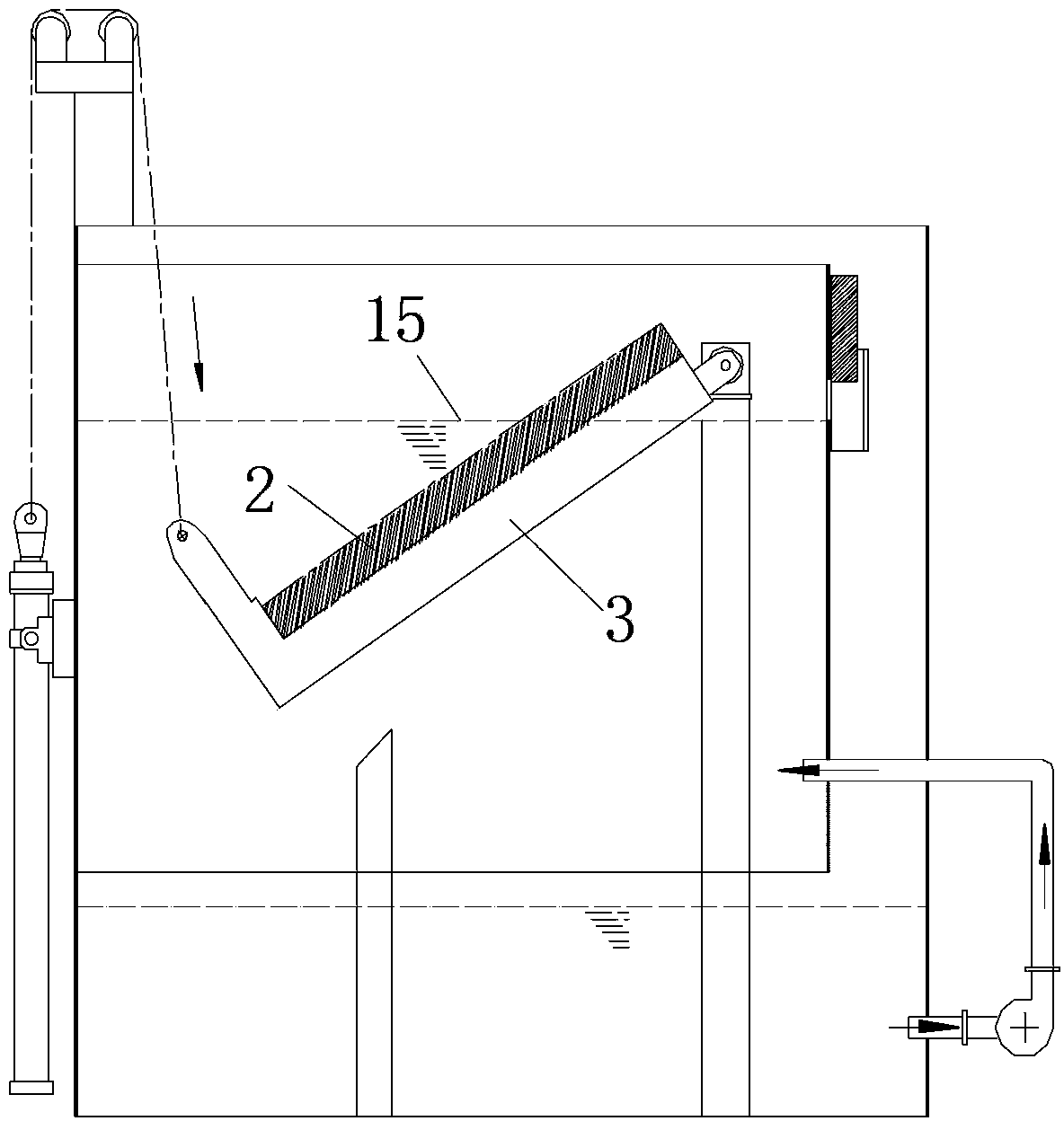 Steel plate quenching cooling method and device