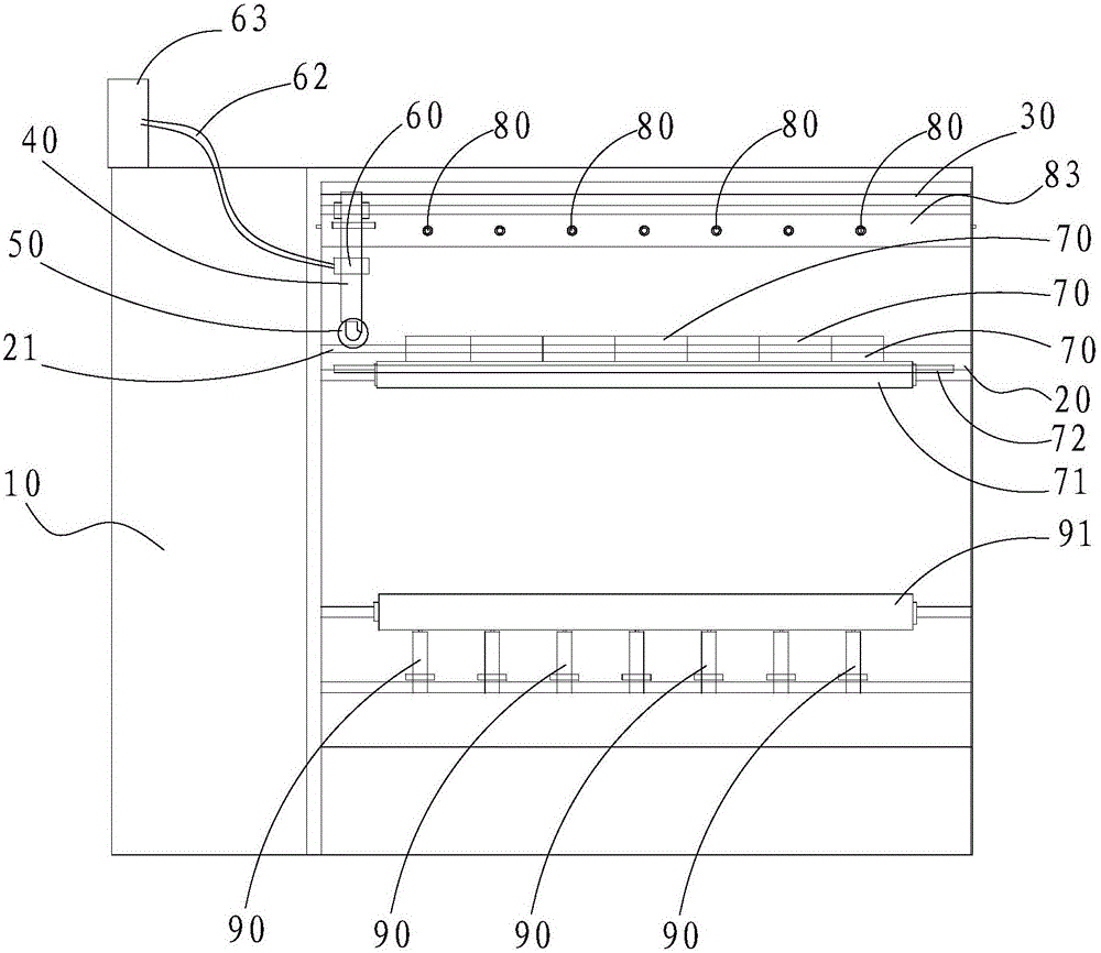 Paper roll slitting and winding device