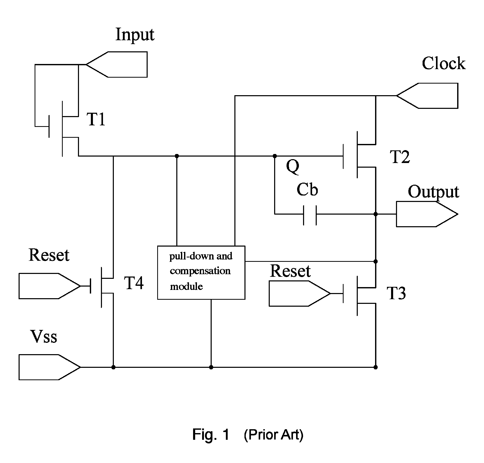 Gate driver circuit basing on IGZO process