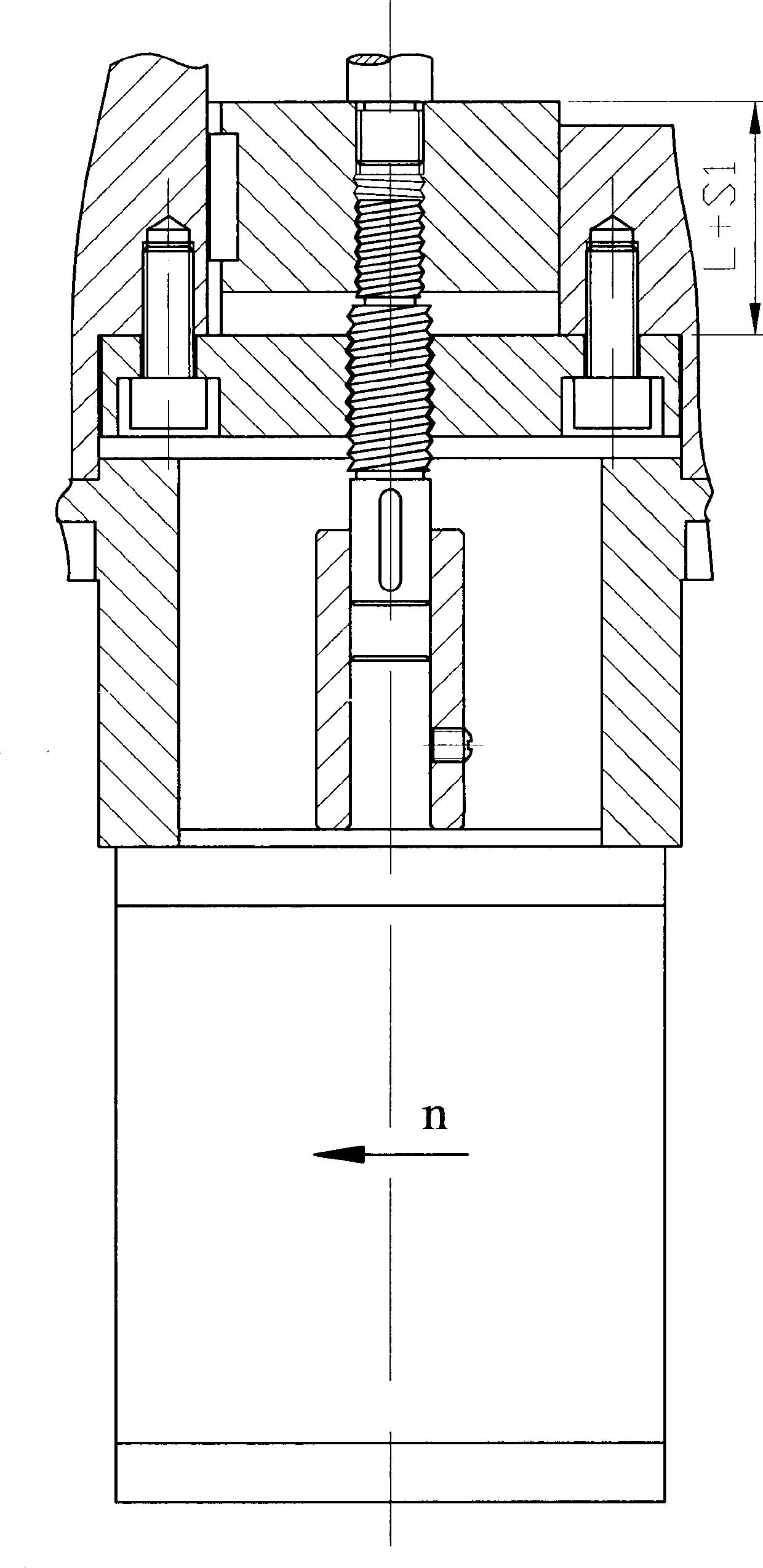 Non-metallic O-shaped ring performance testing device