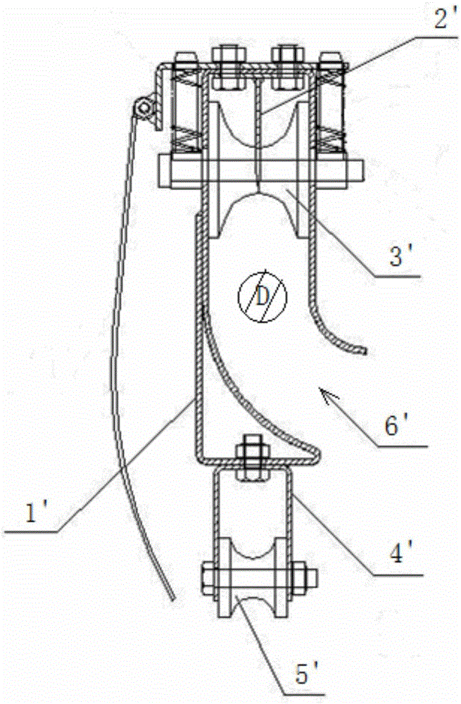Manual-automatic transmission line foreign body removing device