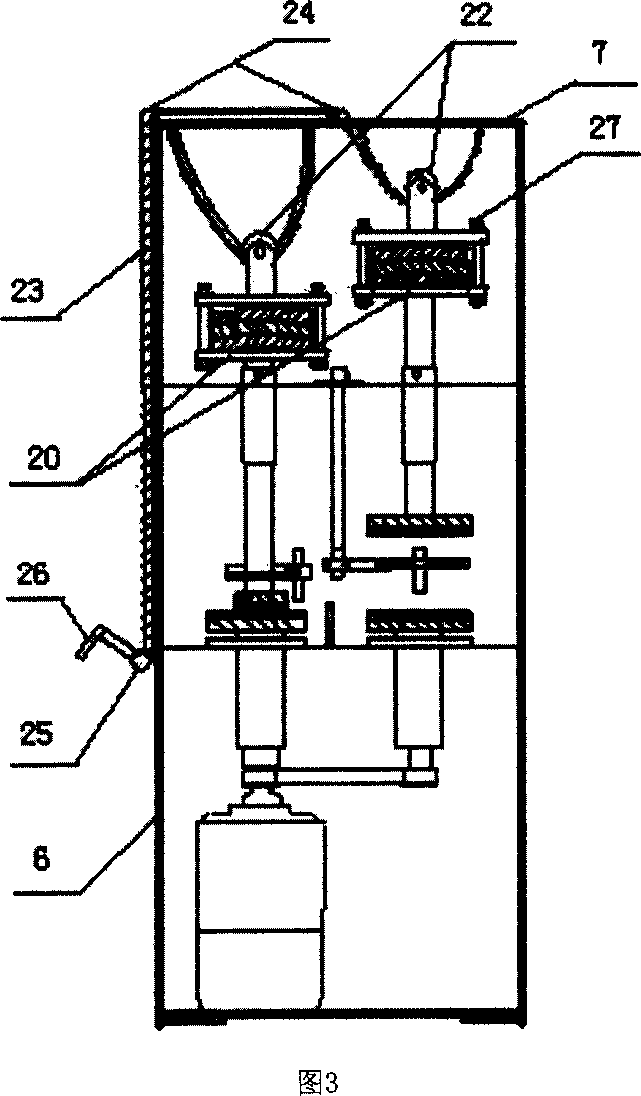 Multiple factor combination effect analog experiment apparatus for static electricity dynamic potentials