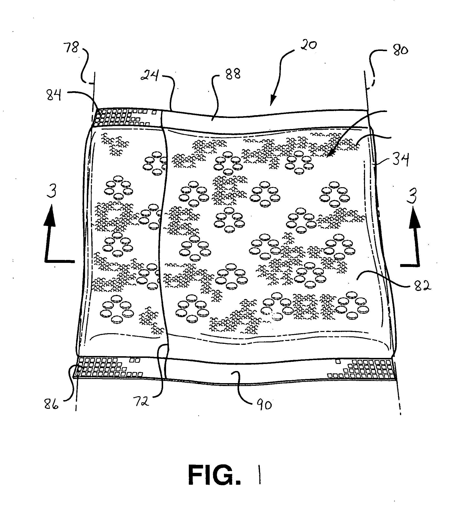Absorbent personal care article with a wrap member having distinct component layers
