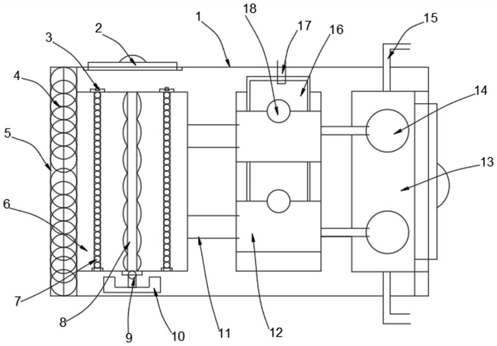 Flue gas purification system for aluminum purification furnace