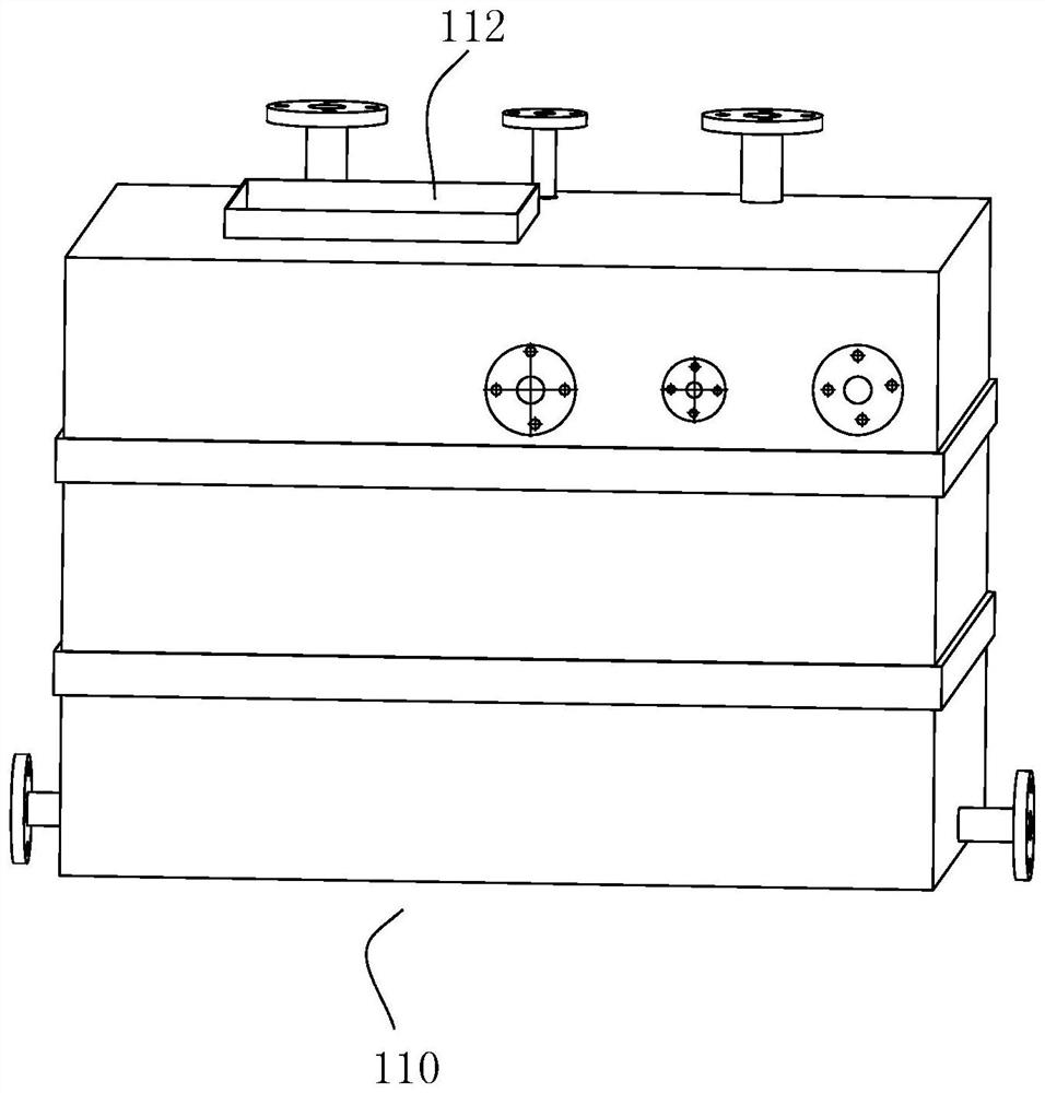 Water cooling device and method for indium casting