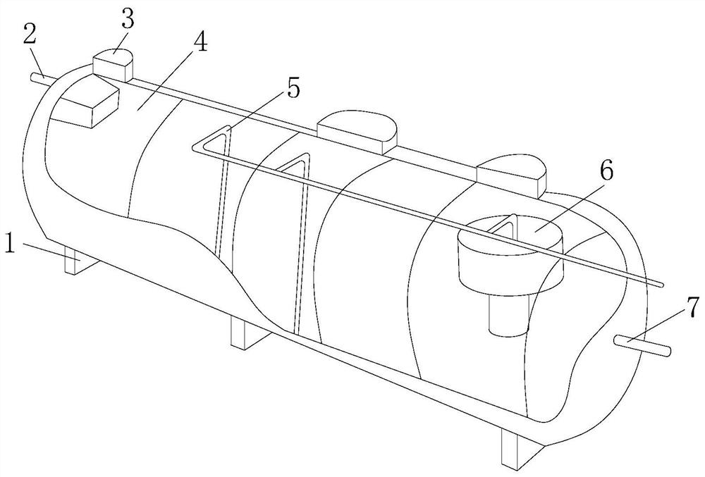 An energy-saving sewage treatment device