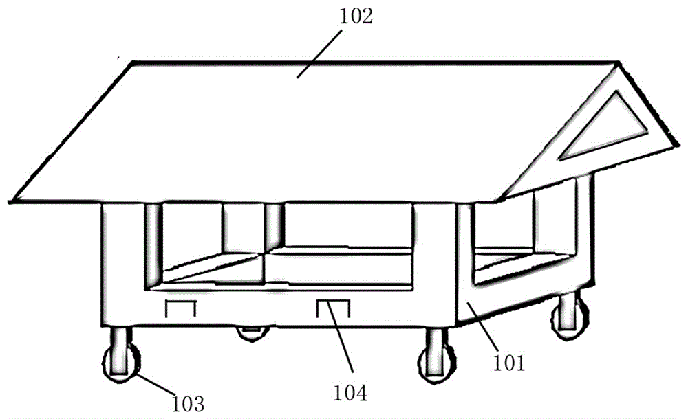 Iron core slicing table