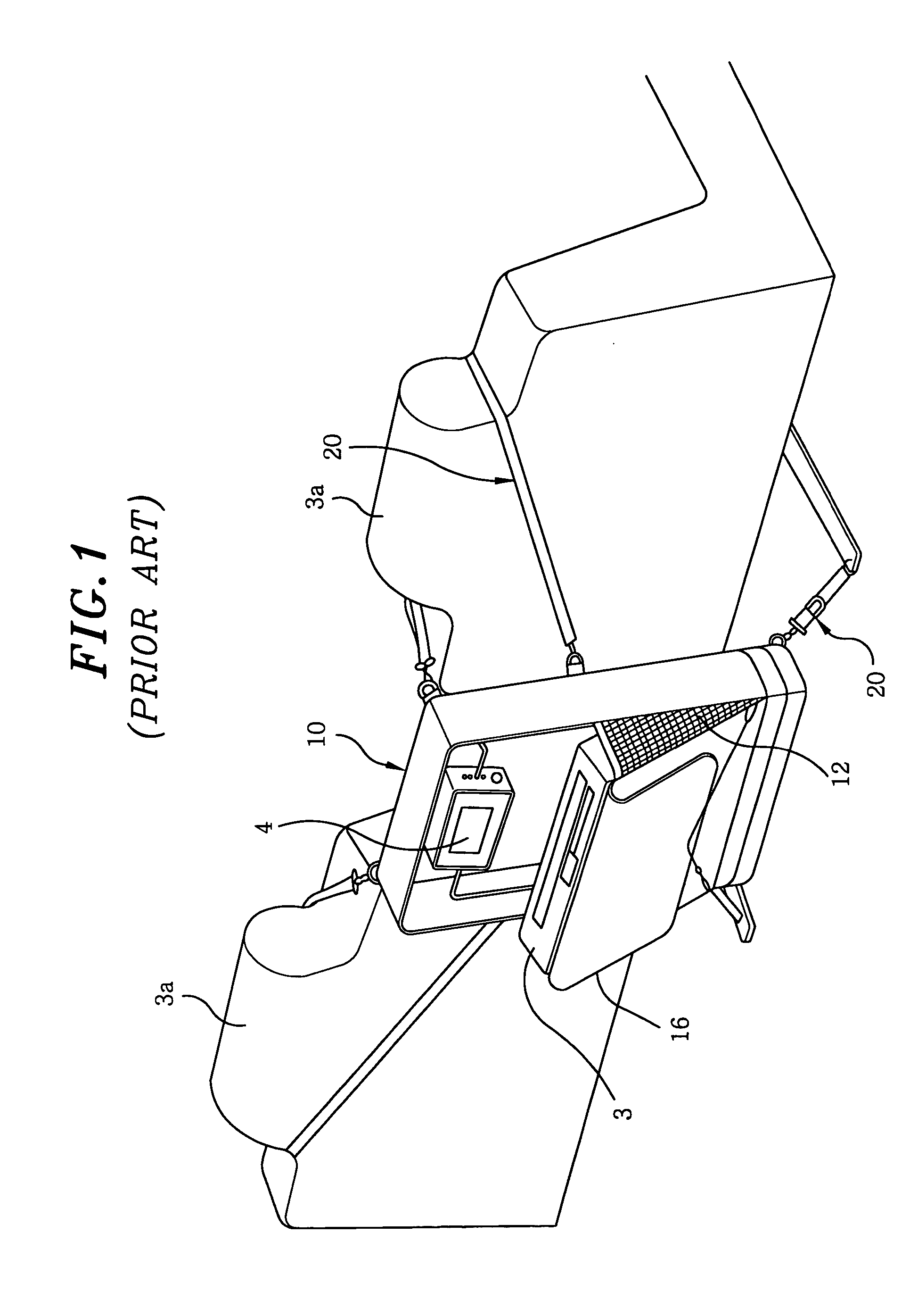 Case for carrying and mounting an image system in a car