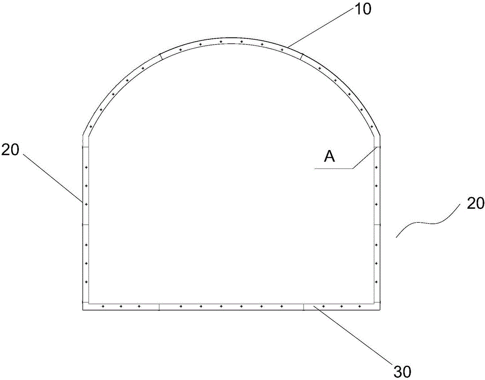 Glass shield shell and mounting method thereof