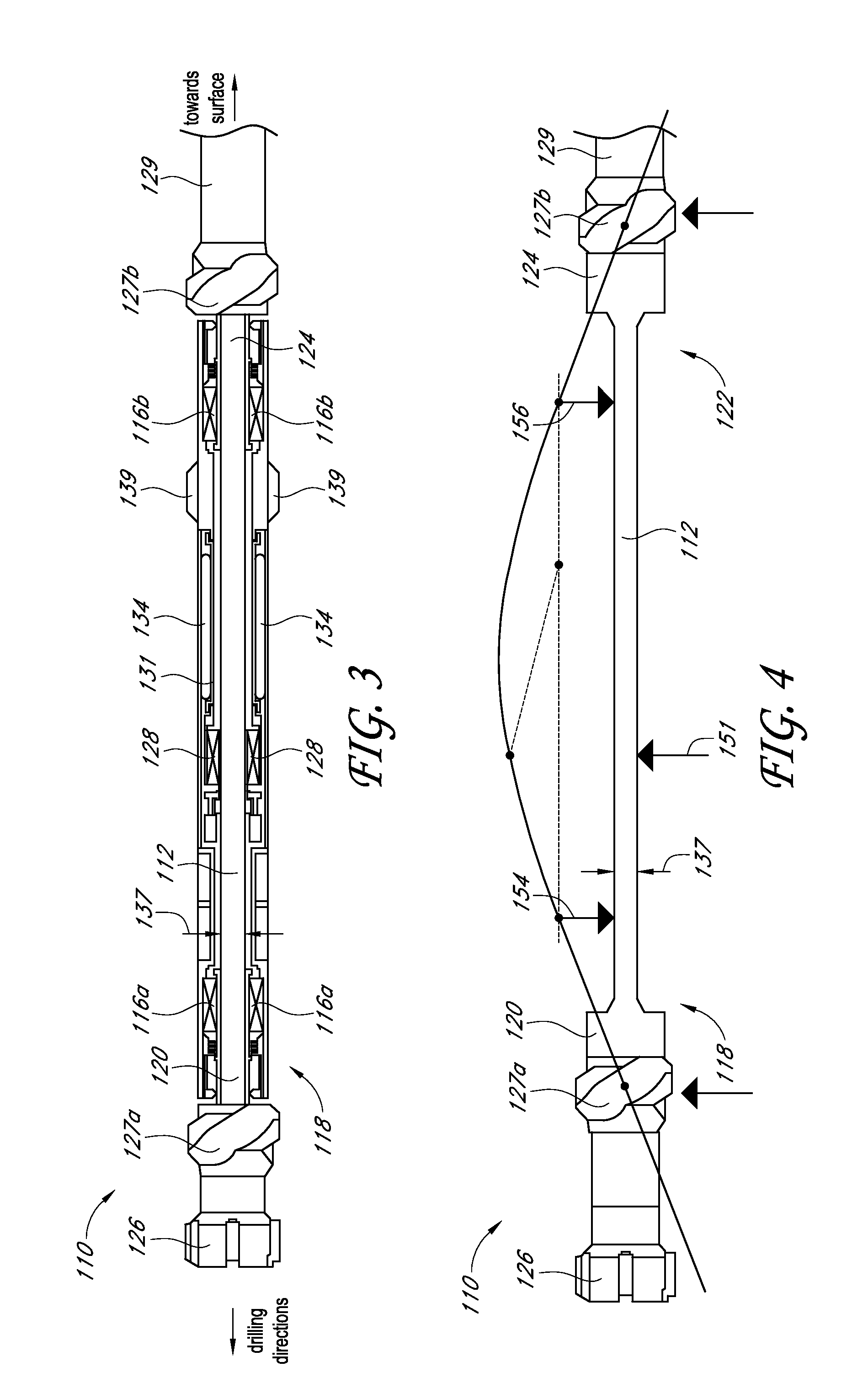 Bending of a shaft of a steerable borehole drilling tool