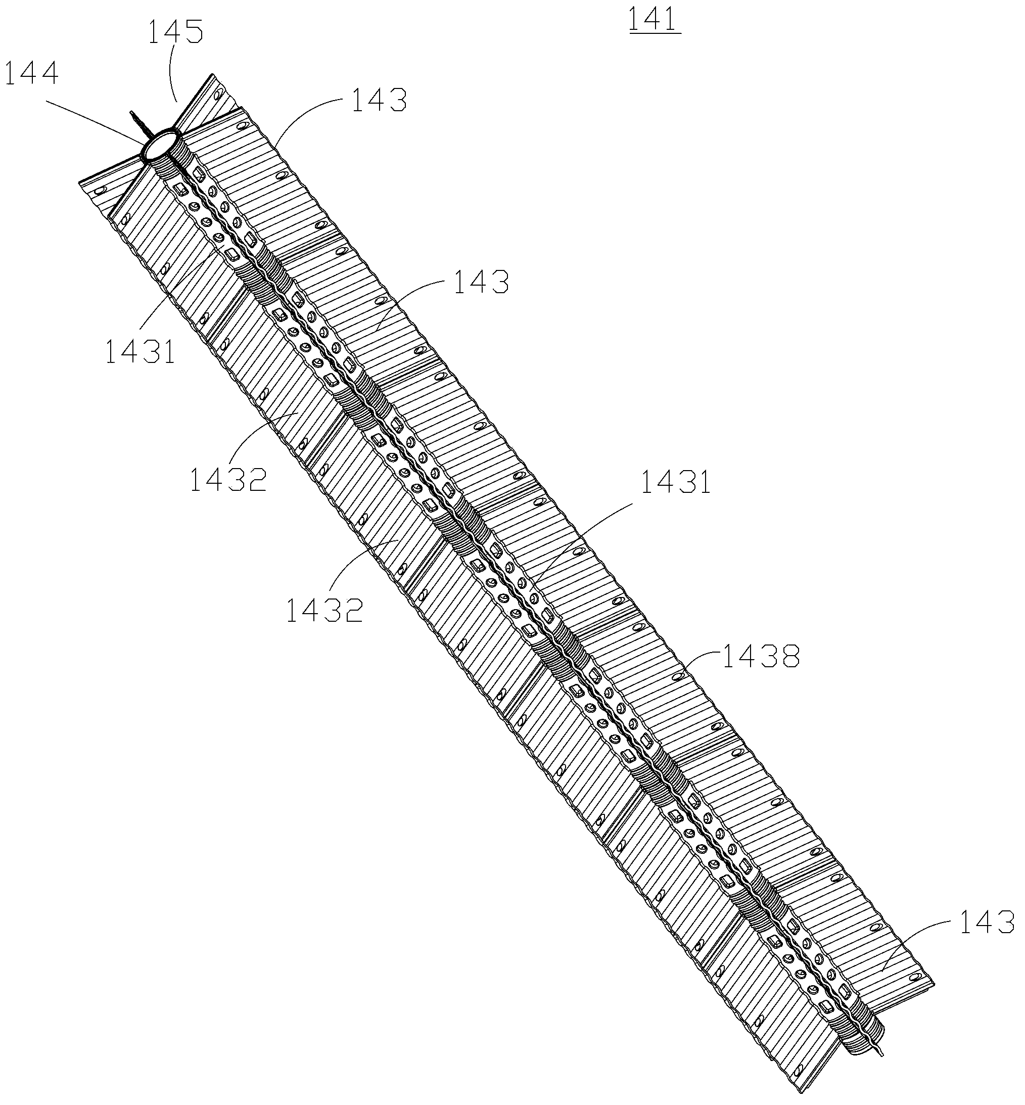 Hollow fiber membrane module and water treatment apparatus with it