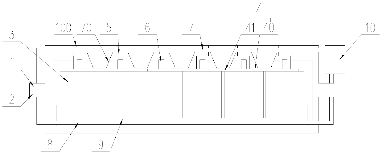 Aluminum alloy battery pack for new energy vehicle