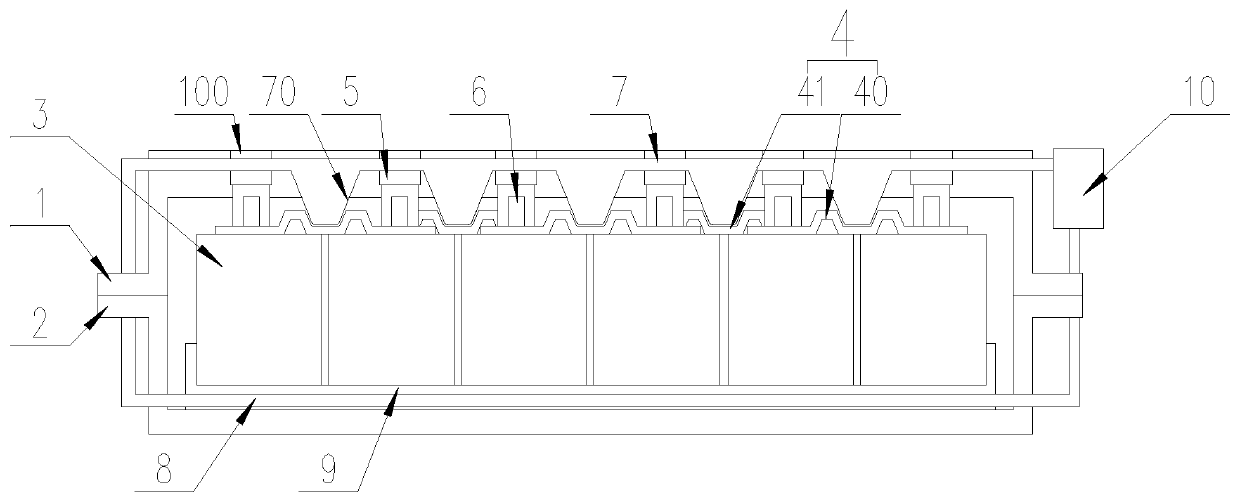 Aluminum alloy battery pack for new energy vehicle