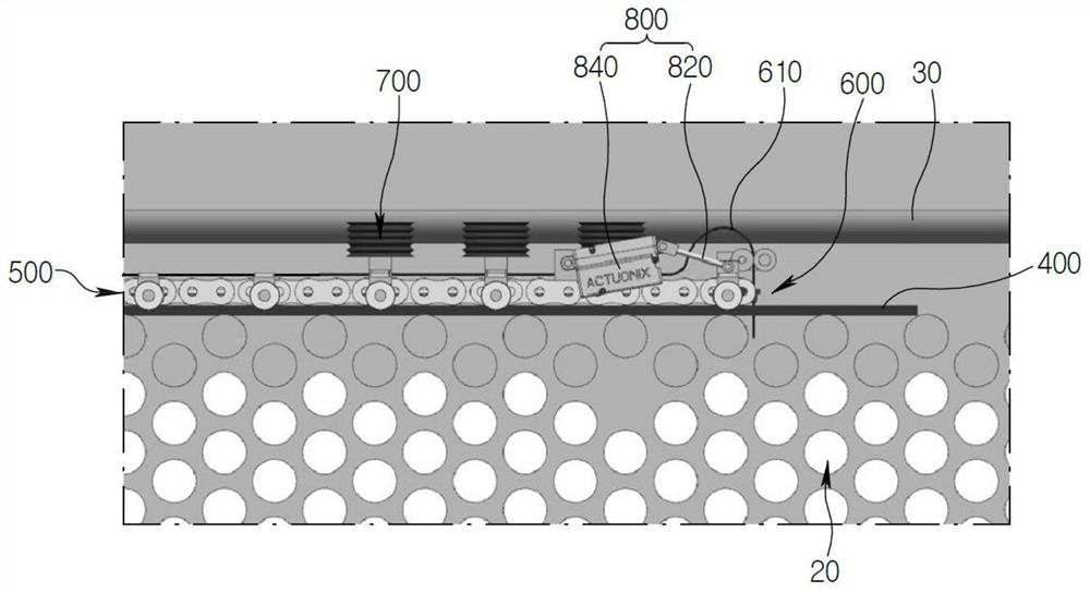 Inspection device for steam generator