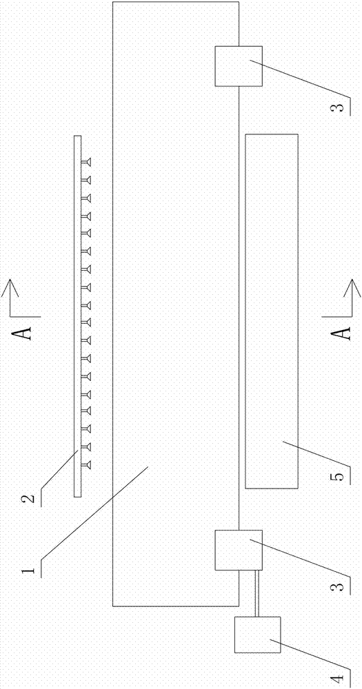 Direct reduced iron water cooling cylinder device