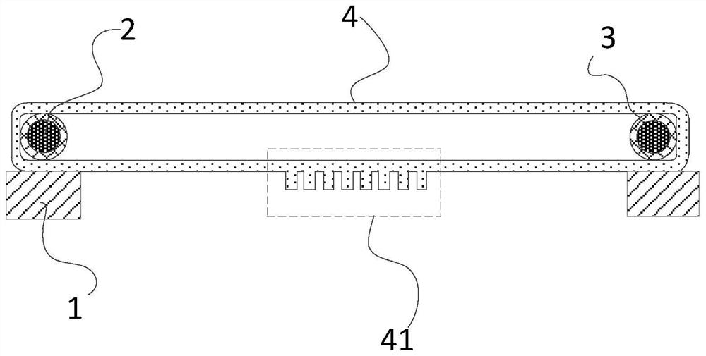 Nanoimprint structure, its control method, nanoimprint device and patterning method