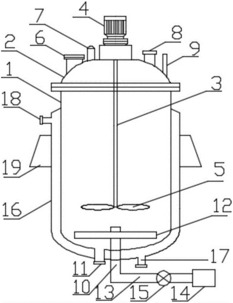 Multifunctional chlorination kettle