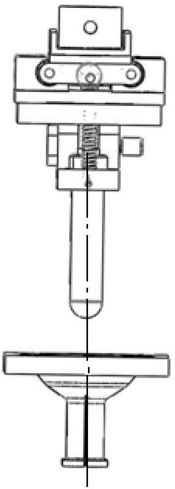 A flexible charging docking mechanism for an automatic walking device